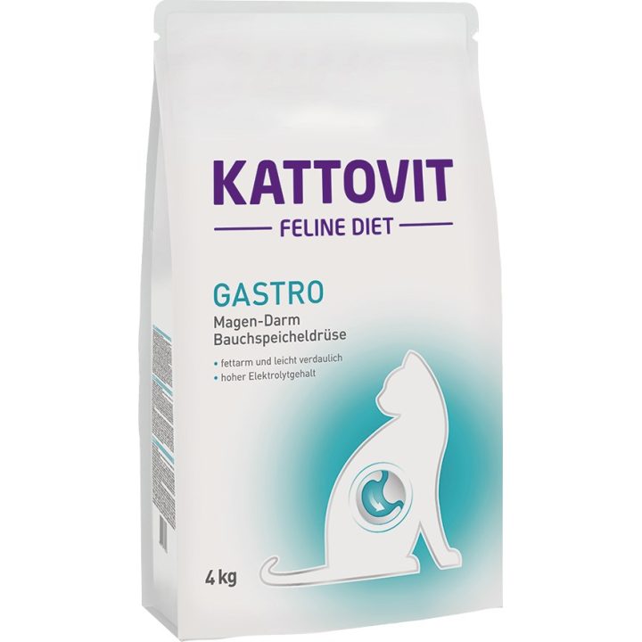 Kattovit Gastro 4kg cibo secco gatti Adult verdura
