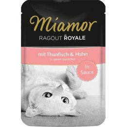 Miamor Royal ragout in salsa tonno e pollo