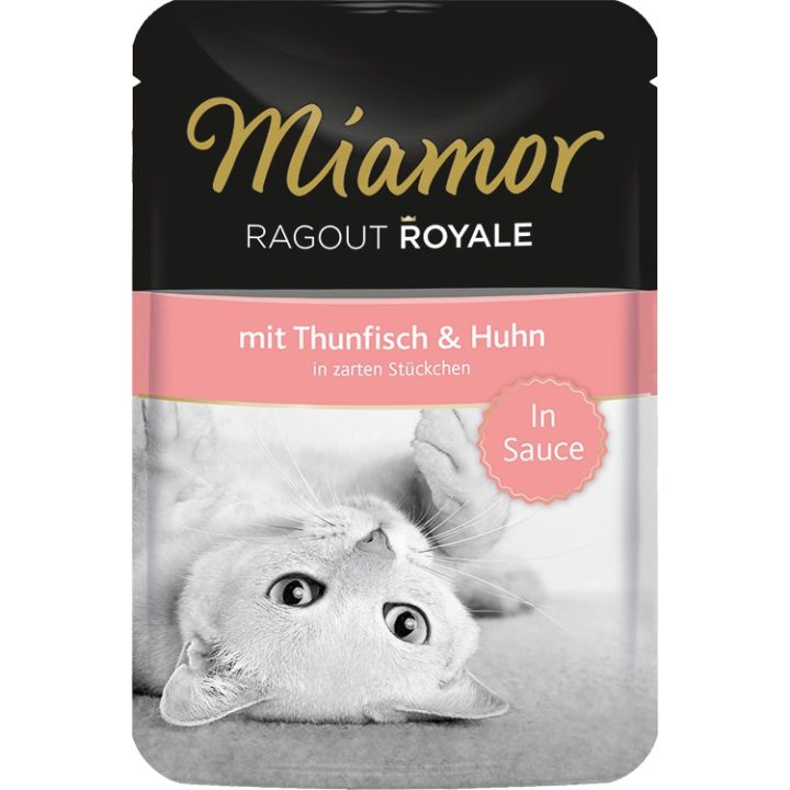 Miamor Royal ragout in salsa tonno e pollo