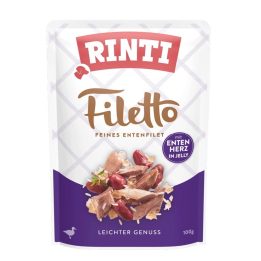 RINTI Filetto filetto di anatra con cuori di anatra - cibo umido per cani - 100g