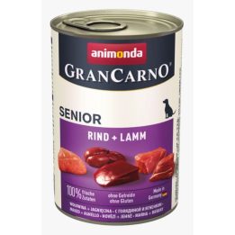 ANIMONDA GranCarno Senior Manzo con agnello - cibo umido per cani - 400g