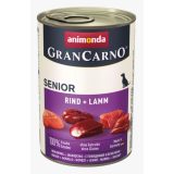 ANIMONDA GranCarno Senior Manzo con agnello - cibo umido per cani - 400g