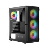 Logic PORTOS ARGB MINIDI USB 3.0 Case nero