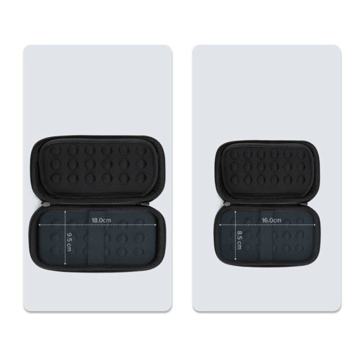 Ugreen 40707 Custodia per unità di archiviazione Custodia a busta EVA (Ethylene Vinyl Acetate) Nero