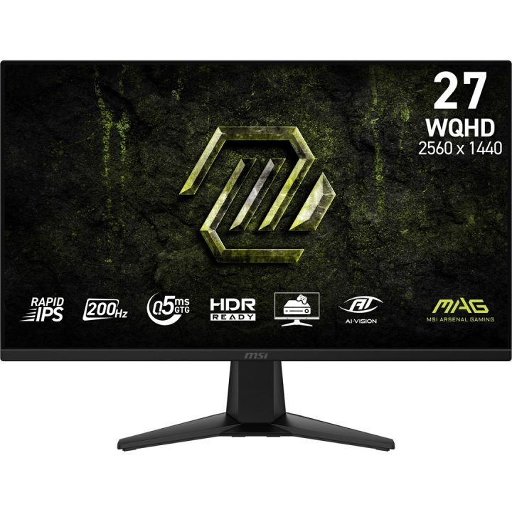 MSI MAG 275QF E20 monitor per computer 68.6 cm (27 ) 2560 x 1440 pixel Wide Quad HD LCD nero