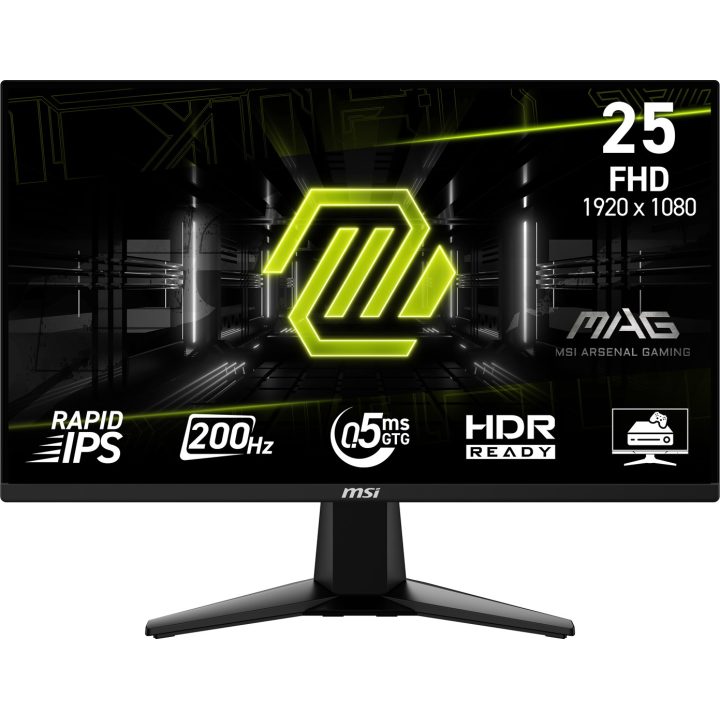 MSI MAG 255F E20 Monitor per computer 62.2 cm (24.5 ) 1920 x 1080 pixel Full HD LCD nero
