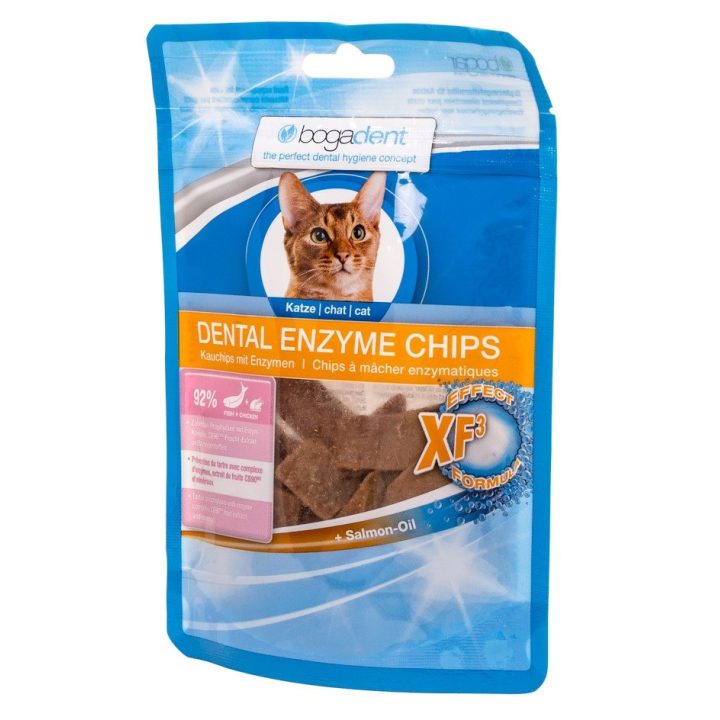 BOGAR Bogadent Dental enzyme chips Pesce - snack per gatti - 50g