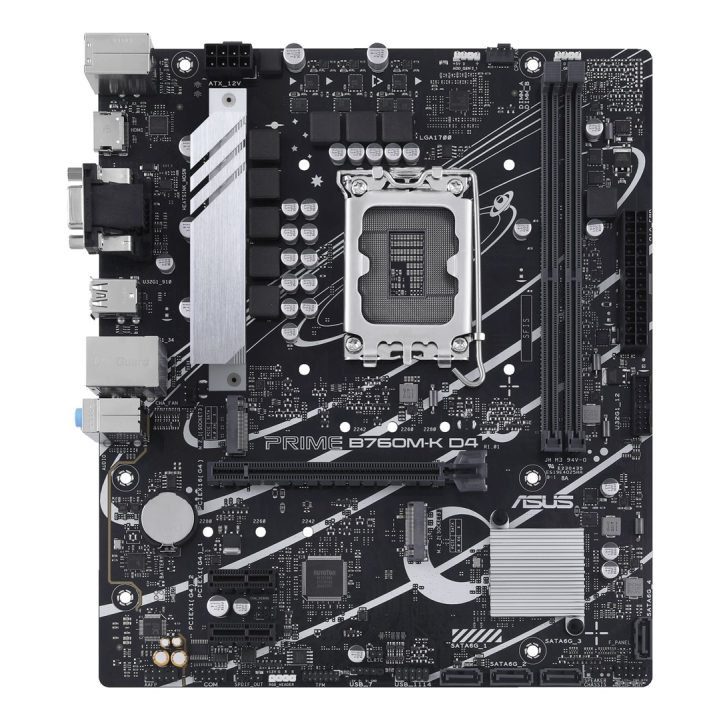 ASUS Prime B760M-K D4 Intel B760 LGA 1700 Scheda madre micro ATX