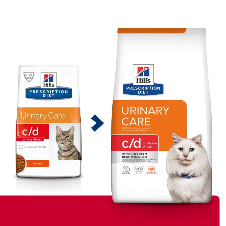 HILL'S PRESCRIPTION DIET Feline c/d Multicare Stress Dry cat food Chicken 1 5 kg