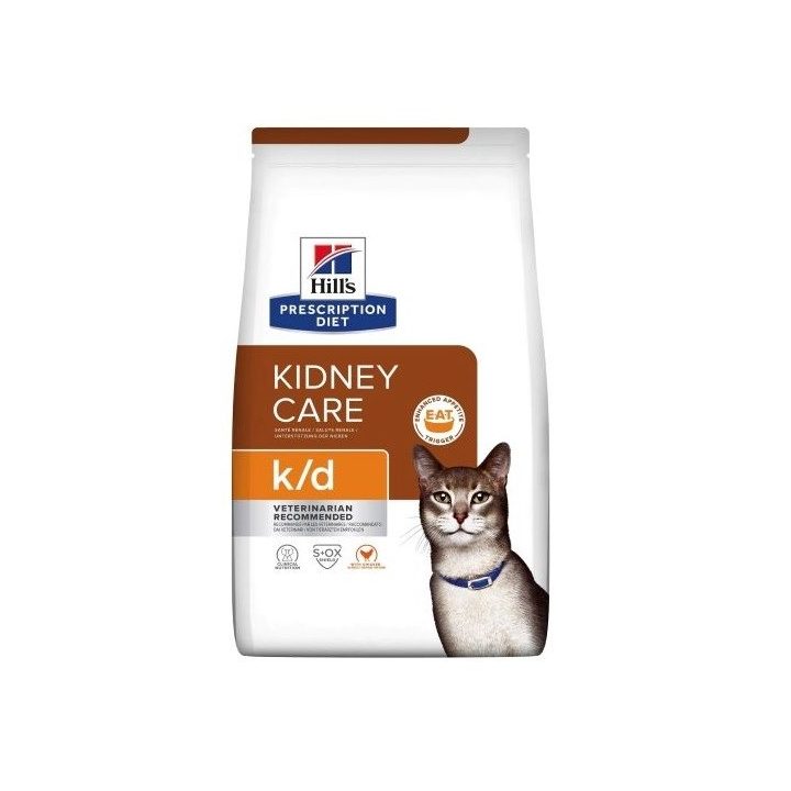 HILL'S PRESCRIPTION DIET Feline k/d Kidney Care Dry cat food Chicken 3 kg