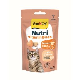 GIMCAT Nutri Vitamin Bites - snack per gatti - 40g
