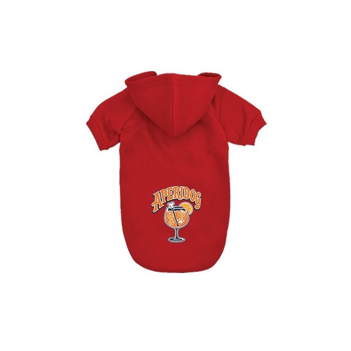 PCHEŁKA Aperidog rosso - abbigliamento per cani - taglia S