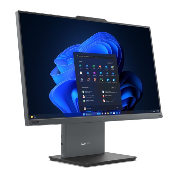 Lenovo AIO ThinkCentre neo 50a G5 Core 7 240H 23.8 FHD Touch IPS 250nits AG 16GB DDR5 5200 SSD1TB Integrated Intel Graphics Cam