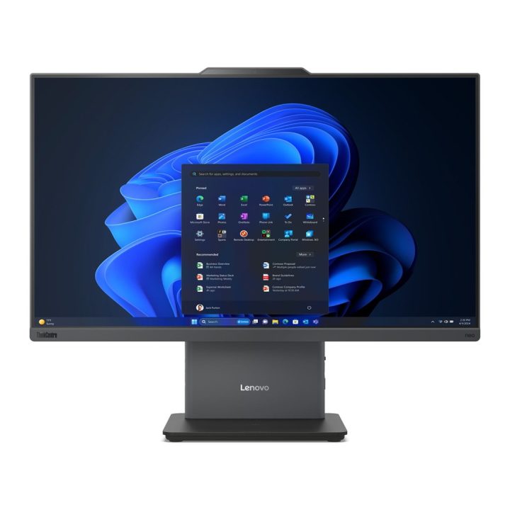 Lenovo AIO ThinkCentre neo 50a G5 Core 7 240H 23.8 FHD Touch IPS 250nits AG 16GB DDR5 5200 SSD1TB Integrated Intel Graphics Cam