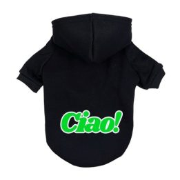 PCHEŁKA Ciao! Nero - abbigliamento per cani - taglia L