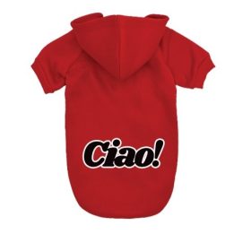 PCHEŁKA Ciao! rosso - abbigliamento per cani - taglia L