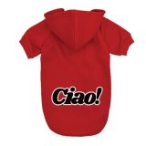 PCHEŁKA Ciao! rosso - abbigliamento per cani - taglia L