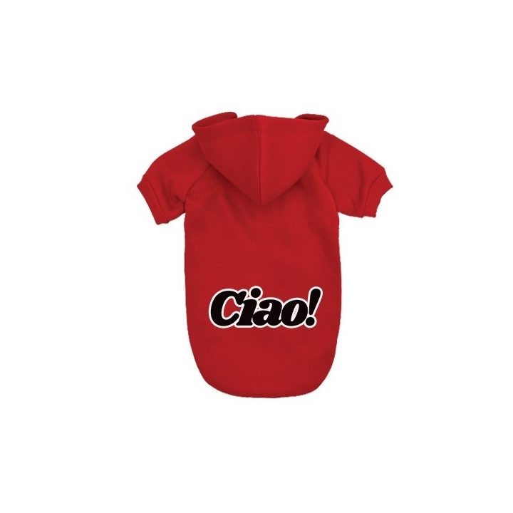 PCHEŁKA Ciao! rosso - abbigliamento per cani - taglia L
