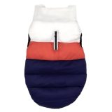 PCHEŁKA Ralf arancione-blu navy - abbigliamento per cani - taglia XL