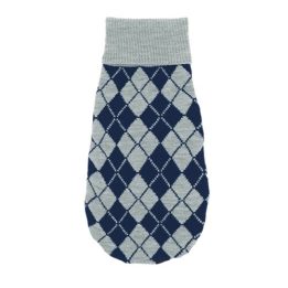 PCHEŁKA Romby Blu scuro - abbigliamento per cani - taglia XS