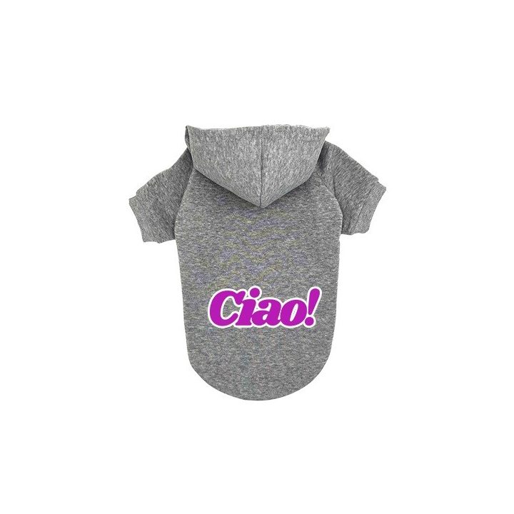 PCHEŁKA Ciao! Grigio - abbigliamento per cani - taglia S