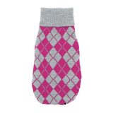 PCHEŁKA Romby Fuchsia - abbigliamento per cani - taglia XS