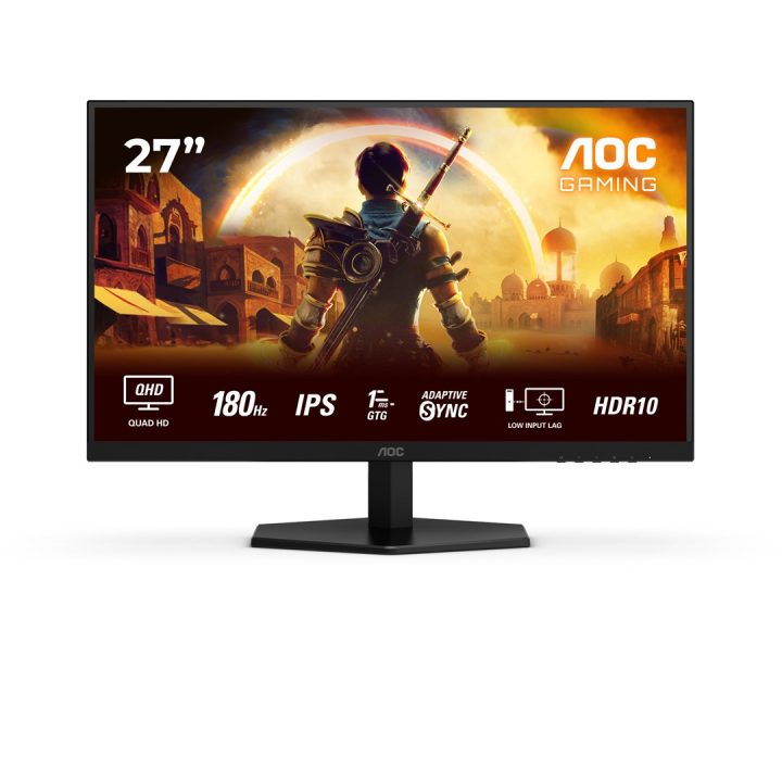 AOC G4 Q27G42XE Monitor per computer 68.6 cm (27 ) 2560 x 1440 pixel Quad HD nero rosso