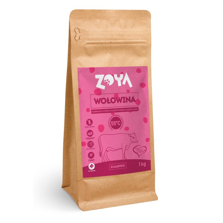 ZOYA ColdPRO manzo - cibo secco per cani - 1kg