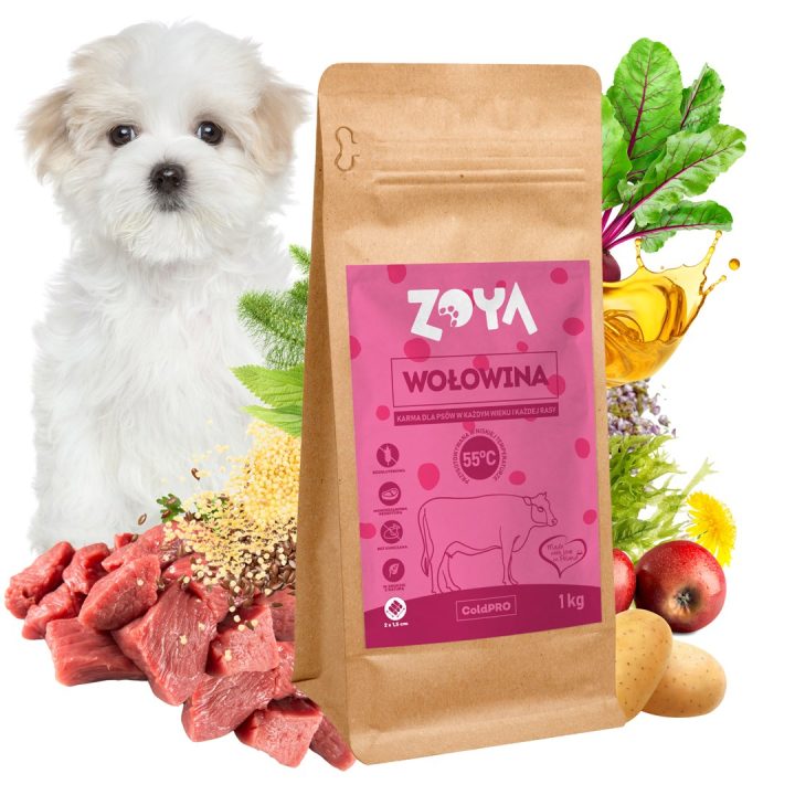 ZOYA ColdPRO manzo - cibo secco per cani - 1kg
