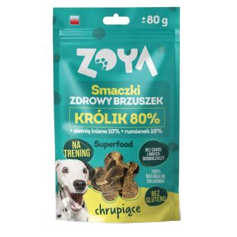 ZOYA Healthy tummy Coniglio - snack per cani - 80g