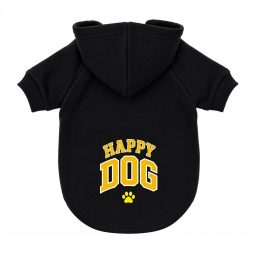 PCHEŁKA Happy Dog 26 nero - abbigliamento cane - taglia M
