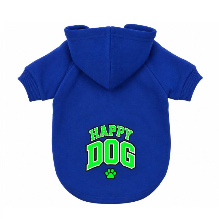 PCHEŁKA Happy Dog 26 blu - abbigliamento cane - taglia XXS