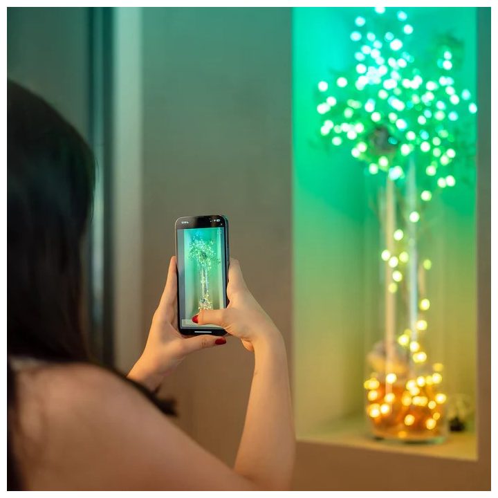 Luci natalizie per albero Twinkly Candies LED TWKH100RGB-T 6 m