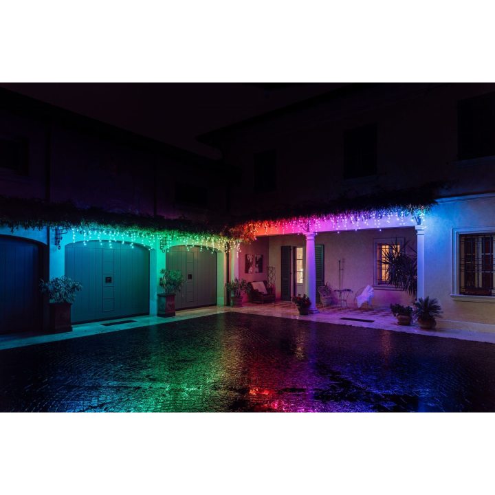 INTELLIGENTE LED ICICLES TWINKLY 190 RGB 5X0.7M
