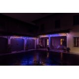 INTELLIGENTE LED ICICLES TWINKLY 190 RGB 5X0.7M