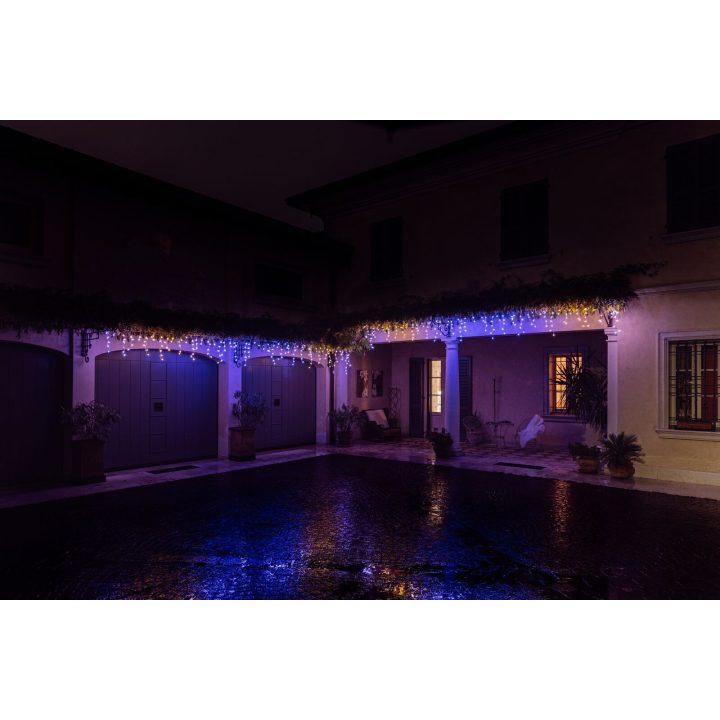 INTELLIGENTE LED ICICLES TWINKLY 190 RGB 5X0.7M