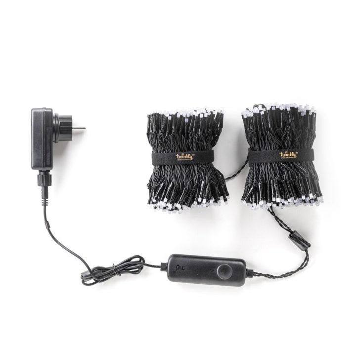 TWINKLY Strings 600 (TWS600STP-BEU) Luci natalizie intelligenti per albero 600 LED RGB 48 m