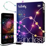 Luci natalizie per albero Twinkly Candies LED TWKP100RGB-T 6 m 100 a forma di perla