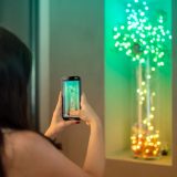 Luci natalizie per albero Twinkly Candies LED TWKP100RGB-T 6 m 100 a forma di perla
