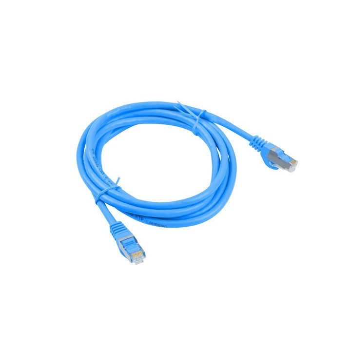 Lanberg PCF6-10CC-0050-B cavo di rete blu 0.5 m Cat6 F/UTP (FTP)
