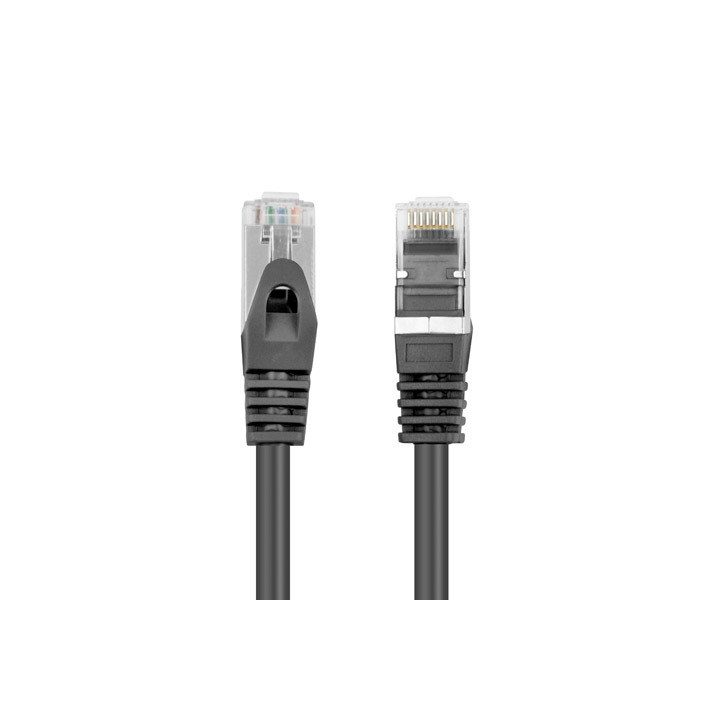 Lanberg PCF6-10CC-0050-BK cavo di rete nero 0.5 m Cat6 F/UTP (FTP)