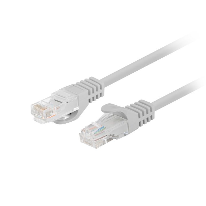 Lanberg PCU6-10CC-0750-S cavo di rete grigio 7.5 m Cat6 U/UTP (UTP)