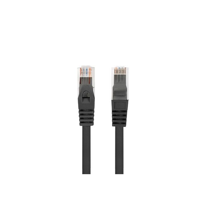 Lanberg PCU6-10CU-0025-BK cavo di rete nero 0.25 m Cat6 F/UTP (FTP) rotondo