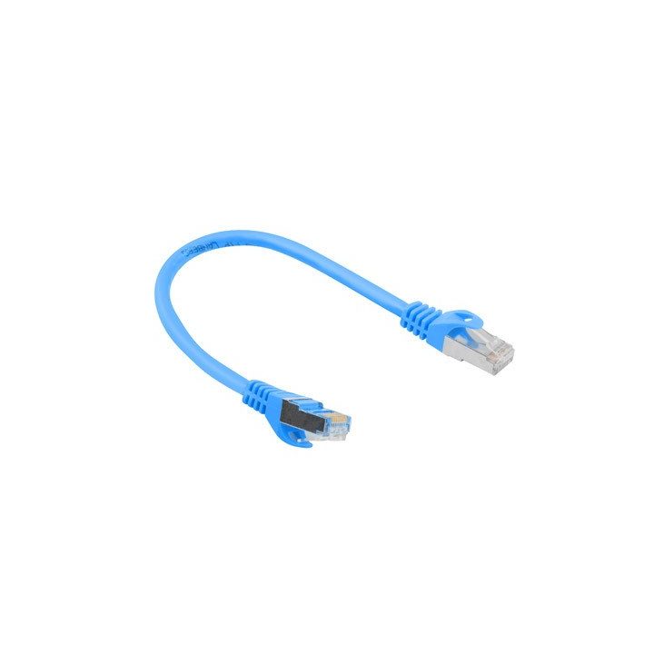 Lanberg PCF6-10CC-0025-B cavo di rete blu 0.25 m Cat6 F/UTP (FTP)