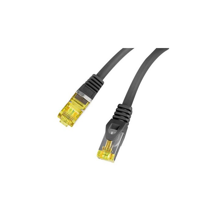 Lanberg PCF6A-10CU cavo di rete nero 2 m Cat6a S/FTP (S-STP) rotondo