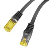 Lanberg PCF6A-10CU cavo di rete nero 0.5 m Cat6a S/FTP (S-STP) rotondo