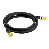 Lanberg PCF6A-10CU cavo di rete nero 0.5 m Cat6a S/FTP (S-STP) rotondo