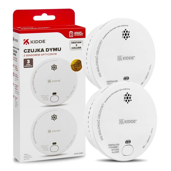 Set of two smoke detectors 2030-DSR3 KIDDE