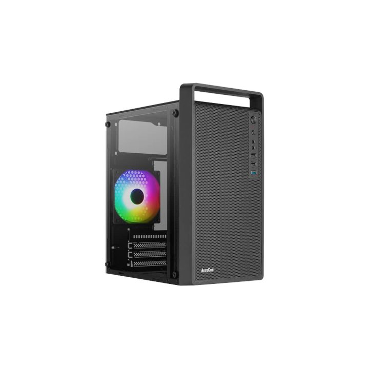 Case per PC Aerocool PGS CS-109-G-BK-v1 FRGB nero