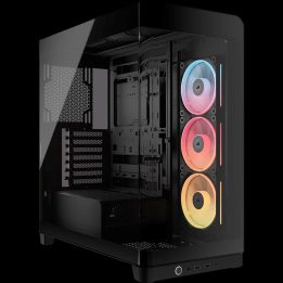Corsair 4500X LX-R RGB vetro temperato Mid-Tower nero Midi Tower